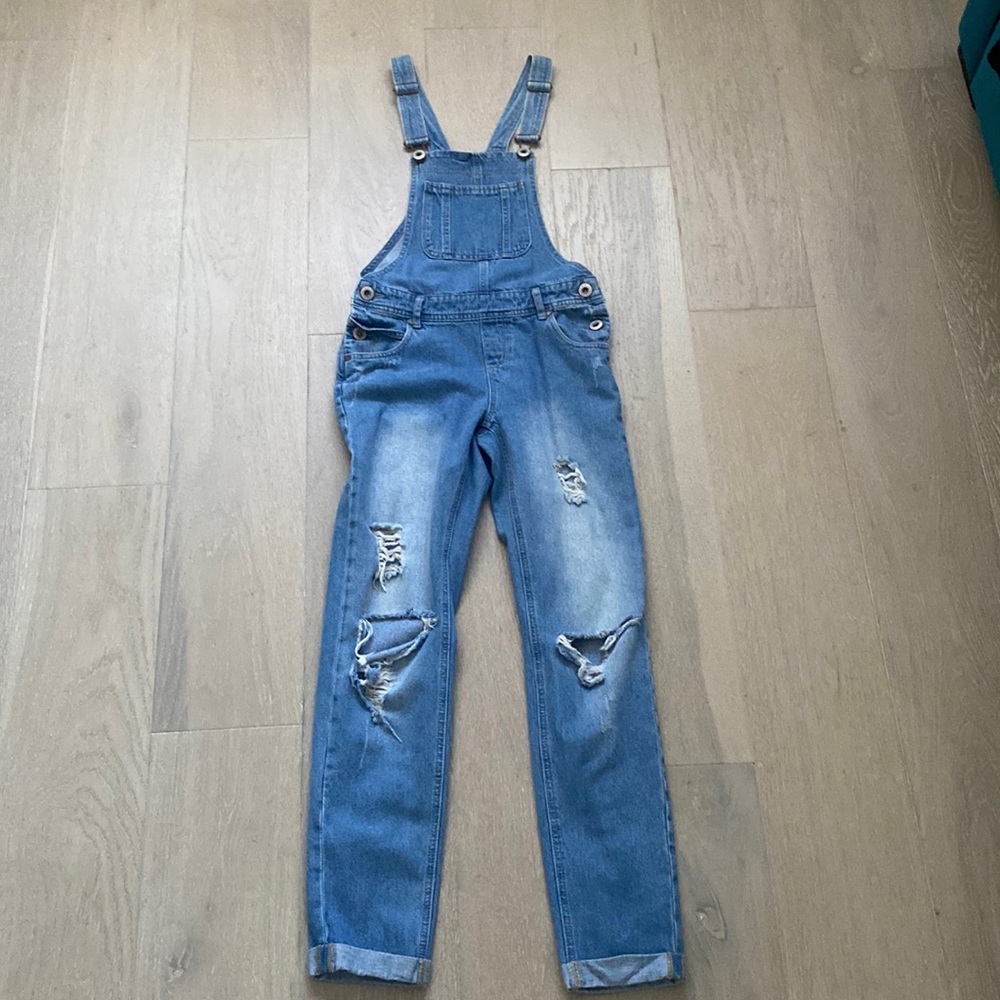 Denim Overalls